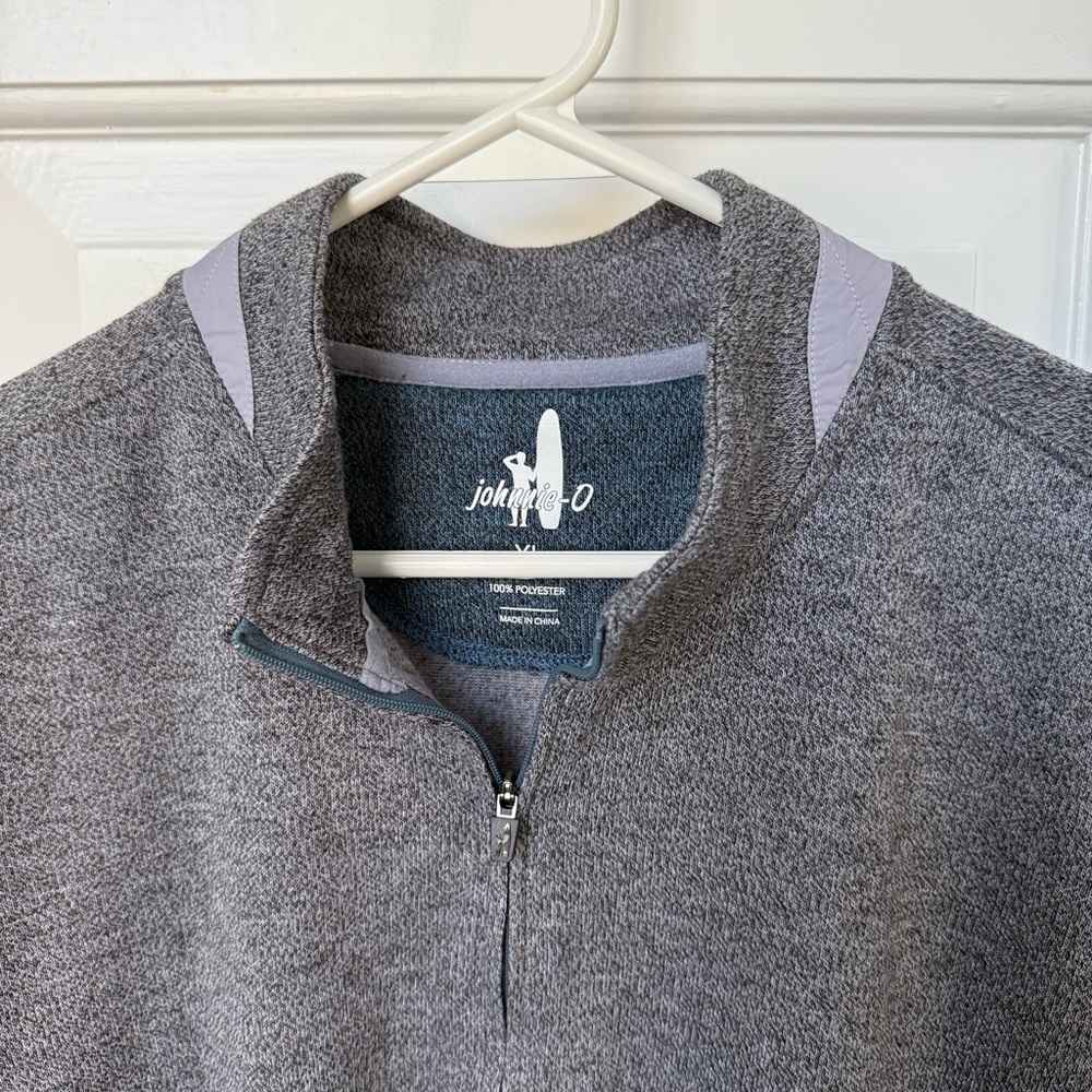 Johnnie-O Reflex Prep-Formance Quarter-Zip Pullover Mens XL - Picture 7 of 14